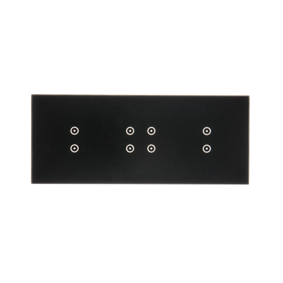 SIMON 54 TOUCH Touch panel 3 modules 2 vertical touchpads + 4 touchpads + 2 vertical touchpads solidified lava