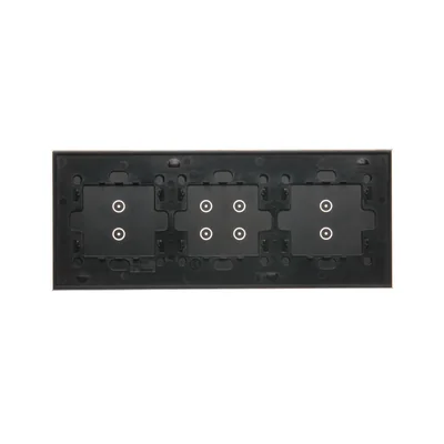 SIMON 54 TOUCH Touch panel 3 modules 2 vertical touchpads + 4 touchpads + 2 vertical touchpads solidified lava