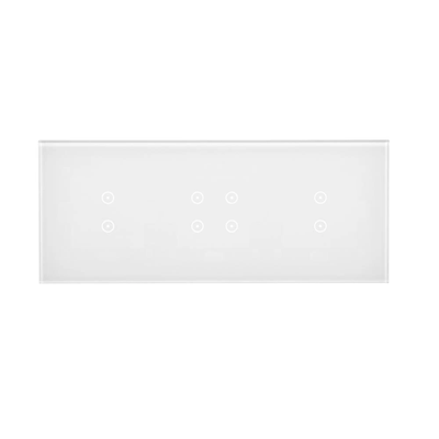 SIMON 54 TOUCH Touch panel 3 modules 2 vertical touchpads + 4 touchpads + 2 vertical touchpads white pearl