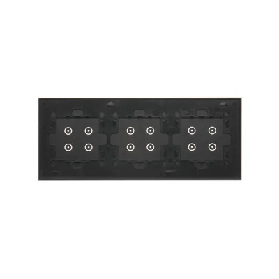 SIMON 54 TOUCH Touch panel 3 modules 4 touch fields + 4 touch fields + 4 touch fields solidified lava