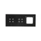 SIMON 54 TOUCH Touch panel 3 modules 4 touch pads + 4 touch pads + 1 hole for accessories lunar lava
