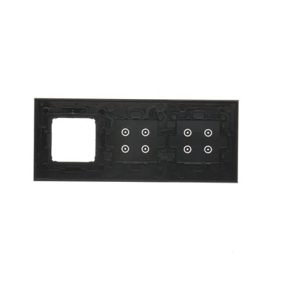 SIMON 54 TOUCH Touch panel 3 modules 4 touch pads + 4 touch pads + 1 hole for accessories solidified lava