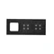 SIMON 54 TOUCH Touch panel 3 modules 4 touch pads + 4 touch pads + 1 hole for accessories solidified lava