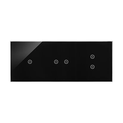 SIMON 54 TOUCH Touch panel 3 moduli 1 touch field + 2 touch field orizzontali + 2 touch field verticali lava solidificata