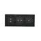 SIMON 54 TOUCH Touch panel 3 moduli 1 touch field + 2 touch field orizzontali + 2 touch field verticali lava solidificata