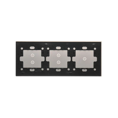 SIMON 54 TOUCH Touch panel 3 moduli 1 touch field + 2 touch field verticali + 2 touch field verticali silver fog