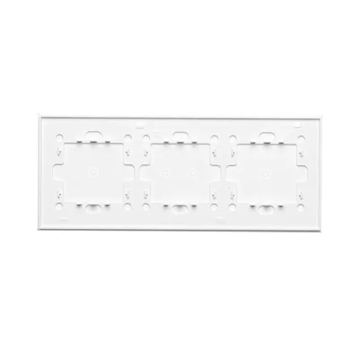 SIMON 54 TOUCH Touch panel 3 moduli 1 touch pad + 2 touch pad orizzontali + 1 touch pad bianco perla
