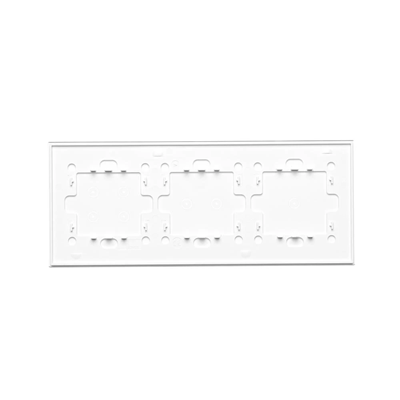 SIMON 54 TOUCH Touch panel 3 moduli 1 touch pad + 2 touch pad orizzontali + 4 touch pad bianco perla