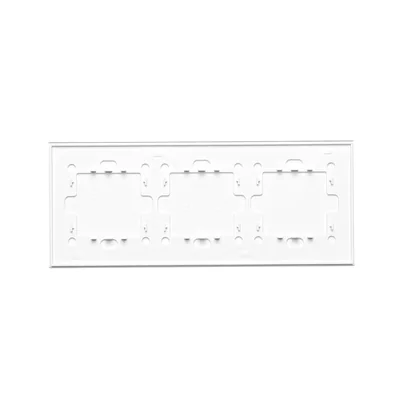 SIMON 54 TOUCH Touch panel 3 moduli 1 touch pad + 2 touch pad orizzontali + 4 touch pad bianco perla