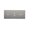 SIMON 54 TOUCH Touch panel 3 moduli 1 touch pad + 2 touch pad verticali + 2 touch pad orizzontali silver fog