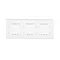 SIMON 54 TOUCH Touch panel 3 moduli 1 touch pad + 2 touch pad verticali + 4 touch pad bianco perla