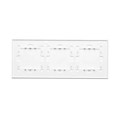 SIMON 54 TOUCH Touch panel 3 moduli 2 touch field orizzontali + 4 touch field + 2 touch field orizzontali bianco perla