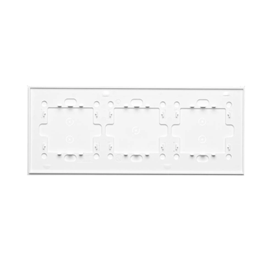 SIMON 54 TOUCH Touch panel 3 moduli 2 touch field verticali + 1 touch field + 2 touch field verticali bianco perla