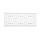 SIMON 54 TOUCH Touch panel 3 moduli 2 touch field verticali + 1 touch field + 2 touch field verticali bianco perla