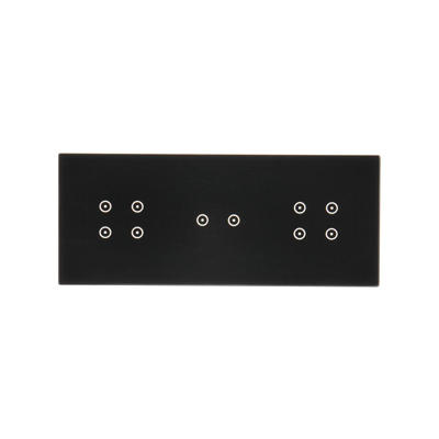 SIMON 54 TOUCH Touchpad 3 modules 4 touchpads + 2 horizontal touchpads + 4 touchpads solidified lava