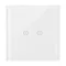 SIMON 54 TOUCH Touchpanel 1 Modul 2 Touchfelder horizontal weiß perlmutt