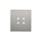 SIMON 54 TOUCH Touchpanel 1 Modul 4 Touchfelder Silbernebel