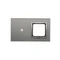 SIMON 54 TOUCH Touchpanel 2 Module 1 Touchfeld + 1 Hardwareloch Silbernebel