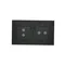 SIMON 54 TOUCH Touchpanel 2 Module 2 horizontale Touchfelder + 2 vertikale Touchfelder verfestigte Lava