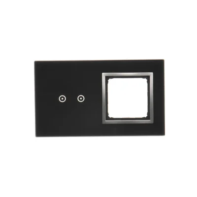 SIMON 54 TOUCH Touchpanel 2 Module 2 horizontale Touchpads + 1 Loch für Zubehör Lunar Lava