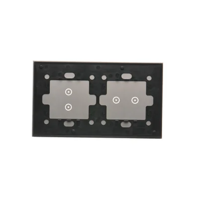 SIMON 54 TOUCH Touchpanel 2 Module 2 horizontale Touchpads + 2 vertikale Touchpads Silbernebel
