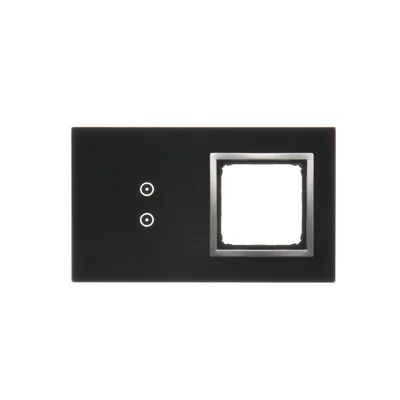 SIMON 54 TOUCH Touchpanel 2 Module 2 vertikale Touchfelder + 1 Loch für Zubehör Mondlava