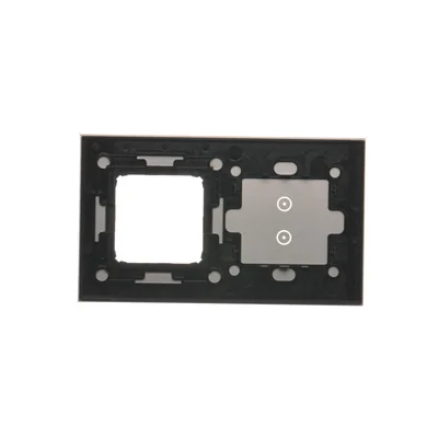 SIMON 54 TOUCH Touchpanel 2 Module 2 vertikale Touchfelder + 1 Loch für Zubehör Storm Cloud