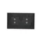 SIMON 54 TOUCH Touchpanel 2 Module 2 vertikale Touchfelder + 2 vertikale Touchfelder erstarrte Lava