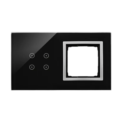 SIMON 54 TOUCH Touchpanel 2 Module 4 Touchpads + 1 Loch für Zubehör Lunar Lava