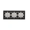 SIMON 54 TOUCH Touchpanel 3 Module 1 Touchpad + 1 Touchpad + 4 Touchpads Silbernebel