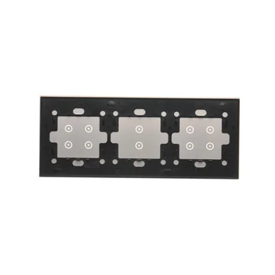 SIMON 54 TOUCH Touchpanel 3 Module 1 Touchpad + 2 horizontale Touchpads + 1 Touchpad Silbernebel
