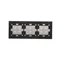 SIMON 54 TOUCH Touchpanel 3 Module 1 Touchpad + 2 horizontale Touchpads + 1 Touchpad Silbernebel