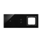 SIMON 54 TOUCH Touchpanel 3 Module 1 Touchpad + 2 vertikale Touchpads + 1 Loch für Zubehör verfestigte Lava