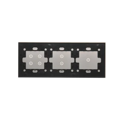 SIMON 54 TOUCH Touchpanel 3 Module 1 Touchpad + 2 vertikale Touchpads + 4 Touchpads Silbernebel