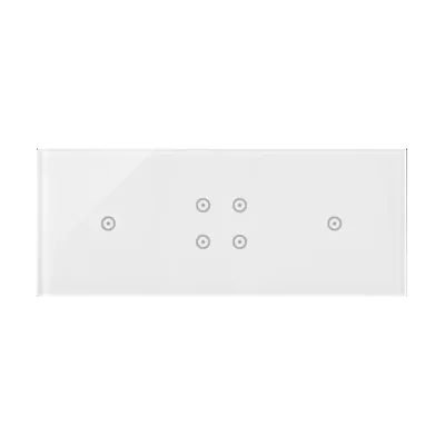 SIMON 54 TOUCH Touchpanel 3 Module 1 Touchpad + 4 Touchpads + 1 Touchpad weiß perlmutt