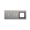 SIMON 54 TOUCH Touchpanel 3 Module 1 Touchpad + 4 Touchpads + 1 Zubehörloch Storm Cloud