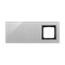 SIMON 54 TOUCH Touchpanel 3 Module 1 Touchpad + 4 Touchpads + 1 Zubehörloch Storm Cloud