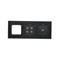 SIMON 54 TOUCH Touchpanel 3 Module 1 Touchpad + 4 Touchpads + 1 Zubehörloch verfestigte Lava