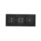 SIMON 54 TOUCH Touchpanel 3 Module 1 Touchpad + 4 Touchpads + 2 Touchpads vertikal erstarrte Lava