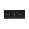 SIMON 54 TOUCH Touchpanel 3 Module 2 horizontale Touchpads + 1 Touchpad + 2 horizontale Touchpads verfestigte Lava