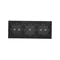 SIMON 54 TOUCH Touchpanel 3 Module 2 horizontale Touchpads + 1 Touchpad + 2 horizontale Touchpads verfestigte Lava