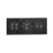 SIMON 54 TOUCH Touchpanel 3 Module 2 horizontale Touchpads + 2 vertikale Touchpads + 4 Touchpads verfestigte Lava
