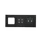 SIMON 54 TOUCH Touchpanel 3 Module 2 horizontale Touchpads + 4 Touchpads + 1 Loch für Zubehör Mondlava