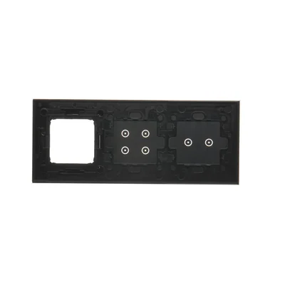 SIMON 54 TOUCH Touchpanel 3 Module 2 horizontale Touchpads + 4 Touchpads + 1 Loch für Zubehör verfestigte Lava