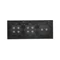 SIMON 54 TOUCH Touchpanel 3 Module 2 horizontale Touchpads + 4 Touchpads + 4 Touchpads erstarrte Lava