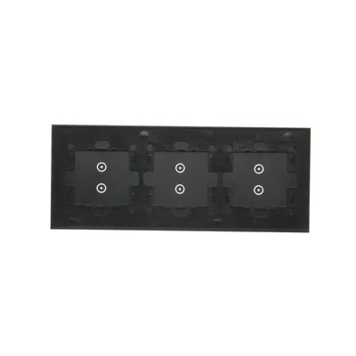 SIMON 54 TOUCH Touchpanel 3 Module 2 vertikale Touchpads + 2 vertikale Touchpads + 2 vertikale Touchpads erstarrte Lava