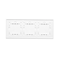 SIMON 54 TOUCH Touchpanel 3 Module 2 vertikale Touchpads + 2 vertikale Touchpads + 2 vertikale Touchpads weiße Perle