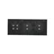 SIMON 54 TOUCH Touchpanel 3 Module 2 vertikale Touchpads + 2 vertikale Touchpads + 4 Touchpads verfestigte Lava