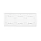 SIMON 54 TOUCH Touchpanel 3 Module 2 vertikale Touchpads + 4 Touchpads + 4 Touchpads weiß perlmutt