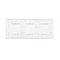 SIMON 54 TOUCH Touchpanel 3 Module 4 Touchpads + 2 horizontale Touchpads + 4 Touchpads weiß perlmutt